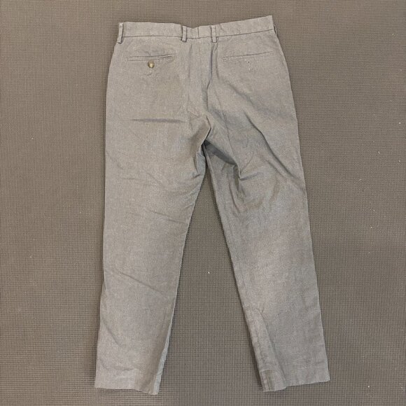 J.Crew Bowery Slim Fit Dress Pants, Light Gray (W33 L30) - Picture 6 of 7